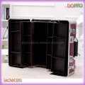 Purple Crocodile PVC Surface Aluminum Beauty Case (SACMC055)